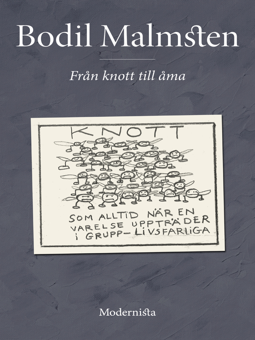 Title details for Från knott till åma by Bodil Malmsten - Available